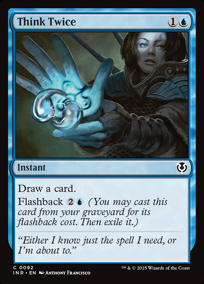 Think Twice 92/287 (Innistrad Remastered)  | Good Games Morley