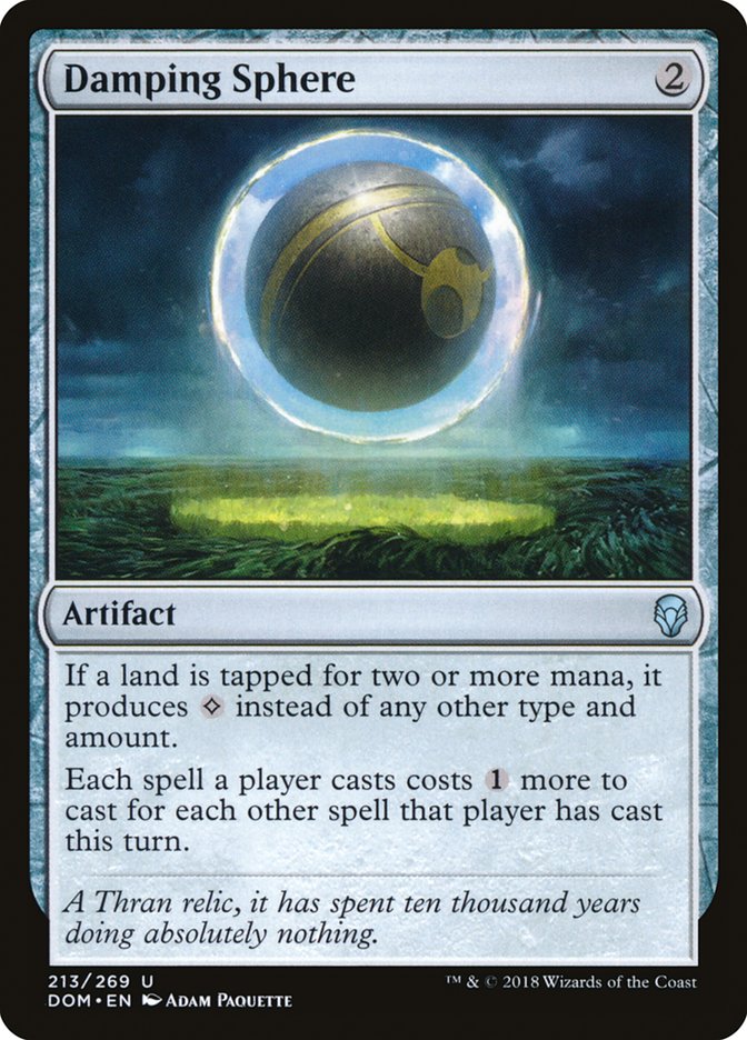 Damping Sphere 213 (Dominaria)  - Foil | Good Games Morley