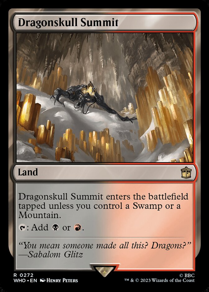 Dragonskull Summit 272/331 (Universes Beyond: Doctor Who)  - Foil | Good Games Morley