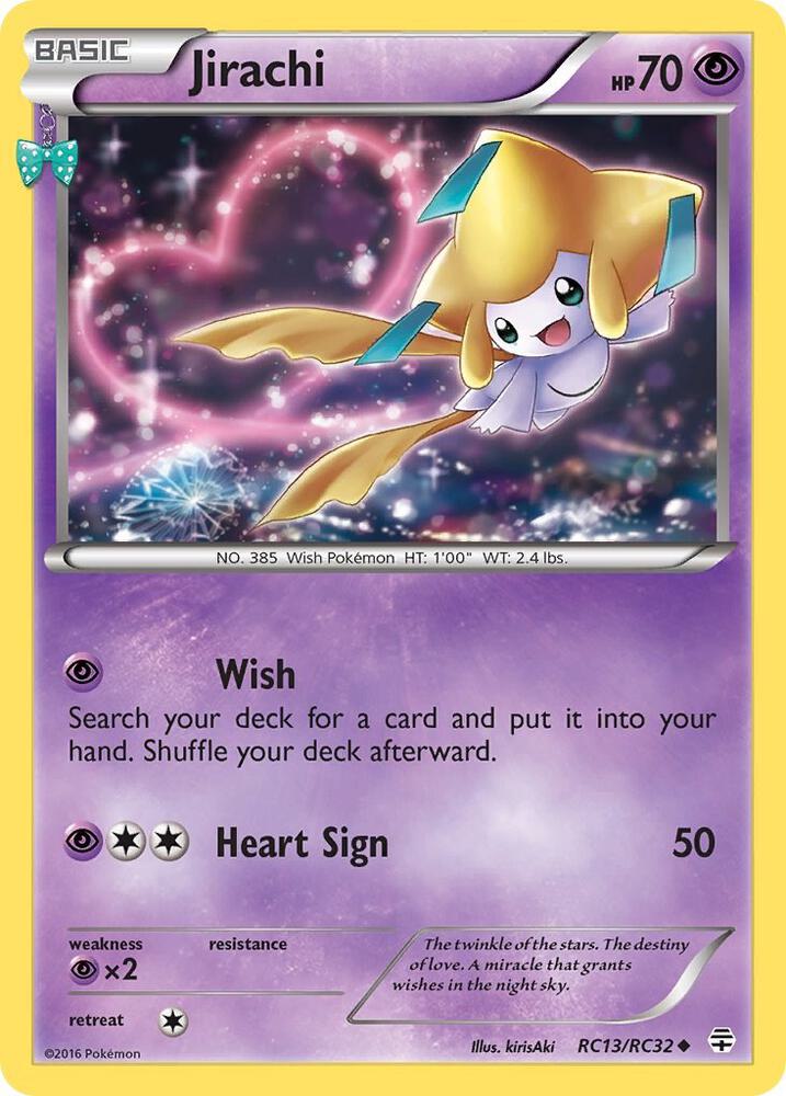 Jirachi RC13/RC32 (Generations: Radiant Collection)  - Holofoil | Good Games Morley