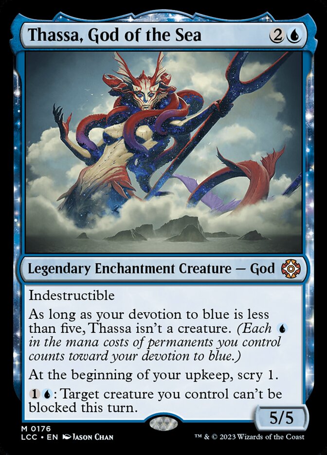 Thassa, God of the Sea 176/370 (Commander: The Lost Caverns of Ixalan)  | Good Games Morley