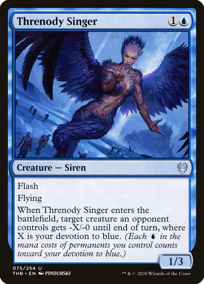 Threnody Singer 75/254 (Theros Beyond Death)  | Good Games Morley