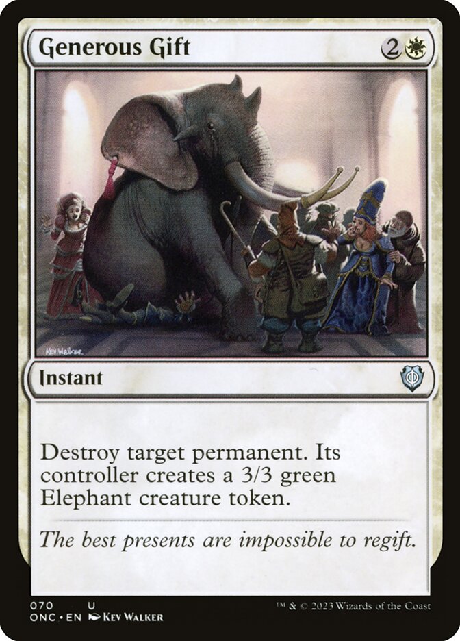 Generous Gift 70 (Commander: Phyrexia: All Will Be One)  | Good Games Morley