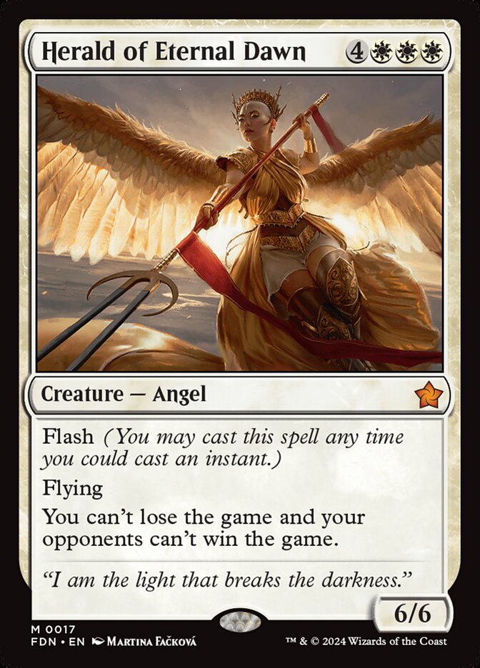 Herald of Eternal Dawn 17/291 (Foundations)  | Good Games Morley