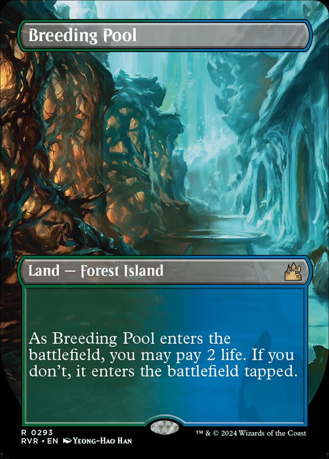 Breeding Pool 293/291 (Ravnica Remastered)  - Borderless | Good Games Morley