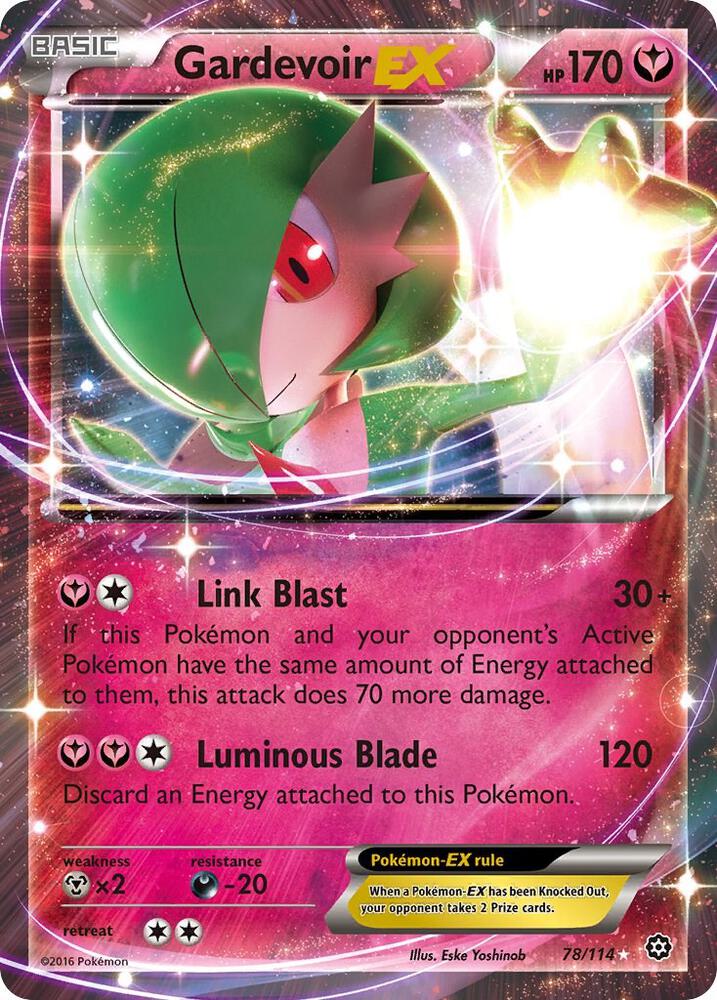 Gardevoir EX 78/114 (XY - Steam Siege)  - Holofoil | Good Games Morley