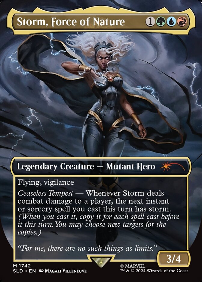 Storm, Force of Nature 1742 (Secret Lair Drop Series)  - Borderless | Good Games Morley