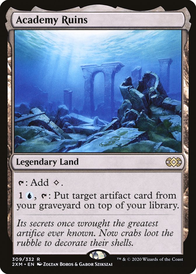 Academy Ruins 309/332 (Double Masters)  - Foil | Good Games Morley