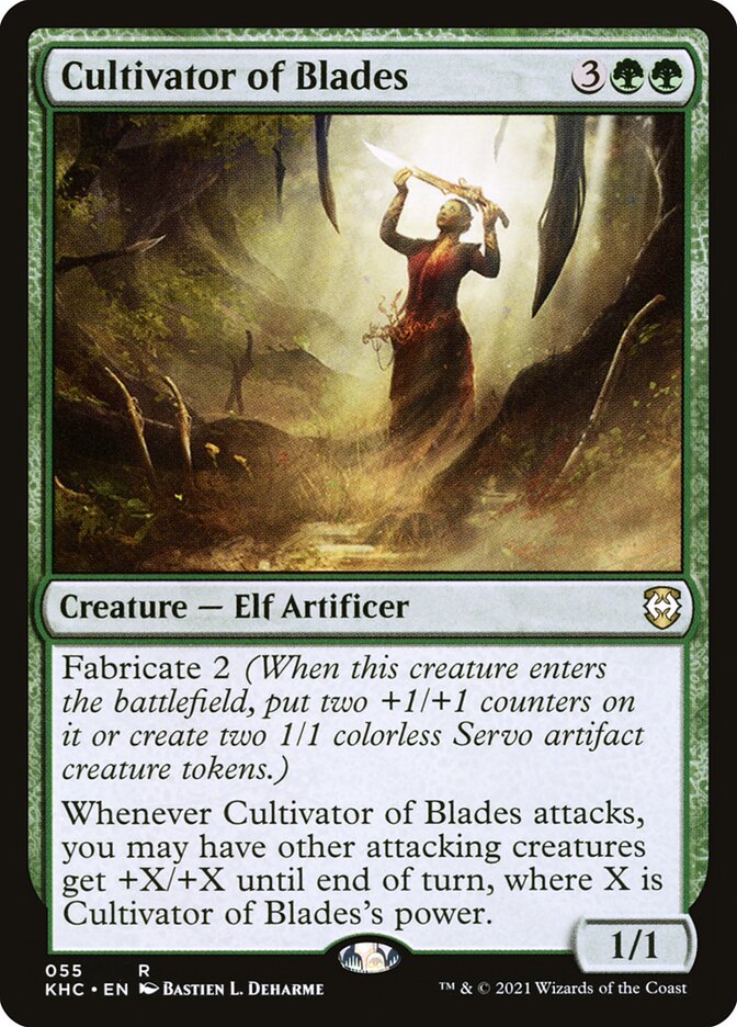 Cultivator of Blades 55/1 (Commander: Kaldheim)  | Good Games Morley