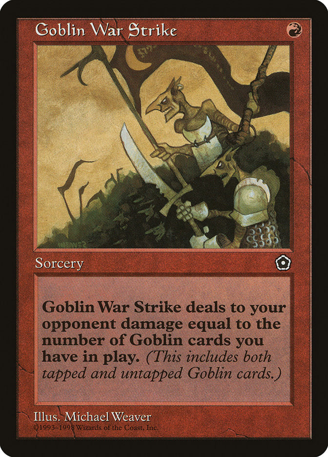 Goblin War Strike 105/165 (Portal Second Age)  | Good Games Morley