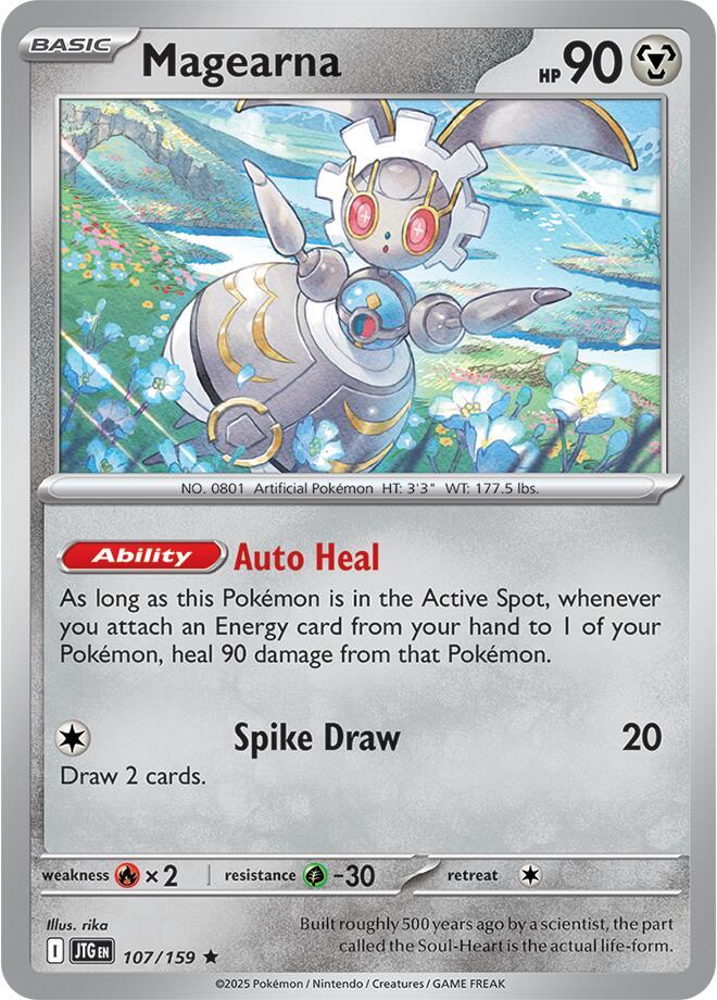 Magearna 107/159 (SV09: Journey Together)  - Holofoil | Good Games Morley