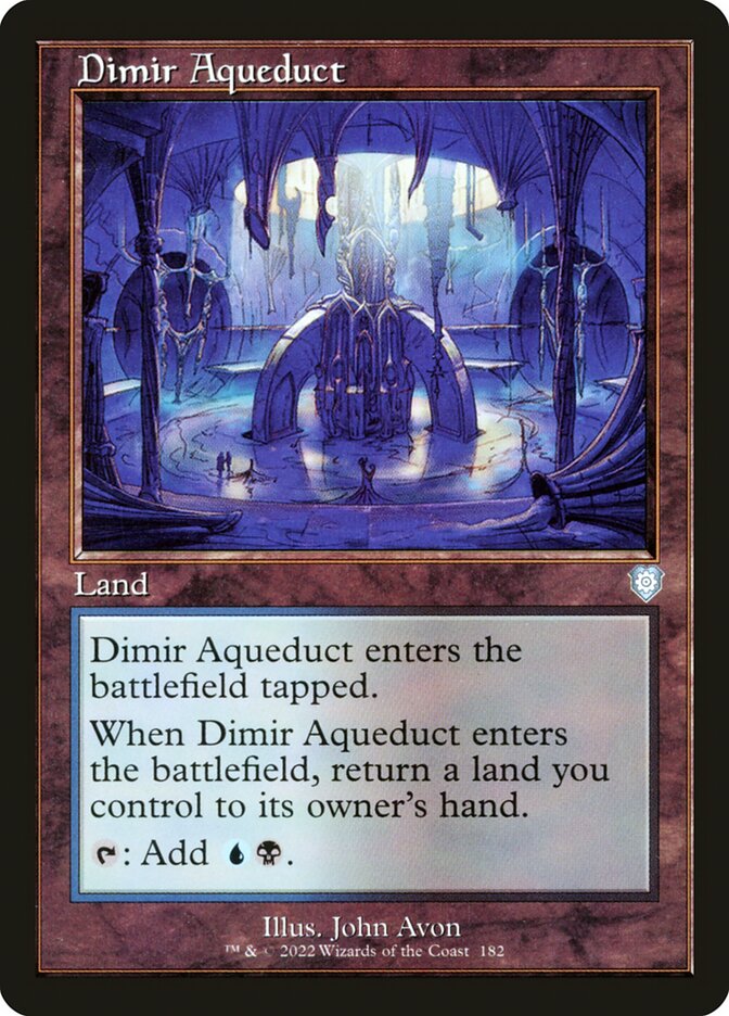 Dimir Aqueduct 182/40 (Commander: The Brothers' War)  | Good Games Morley