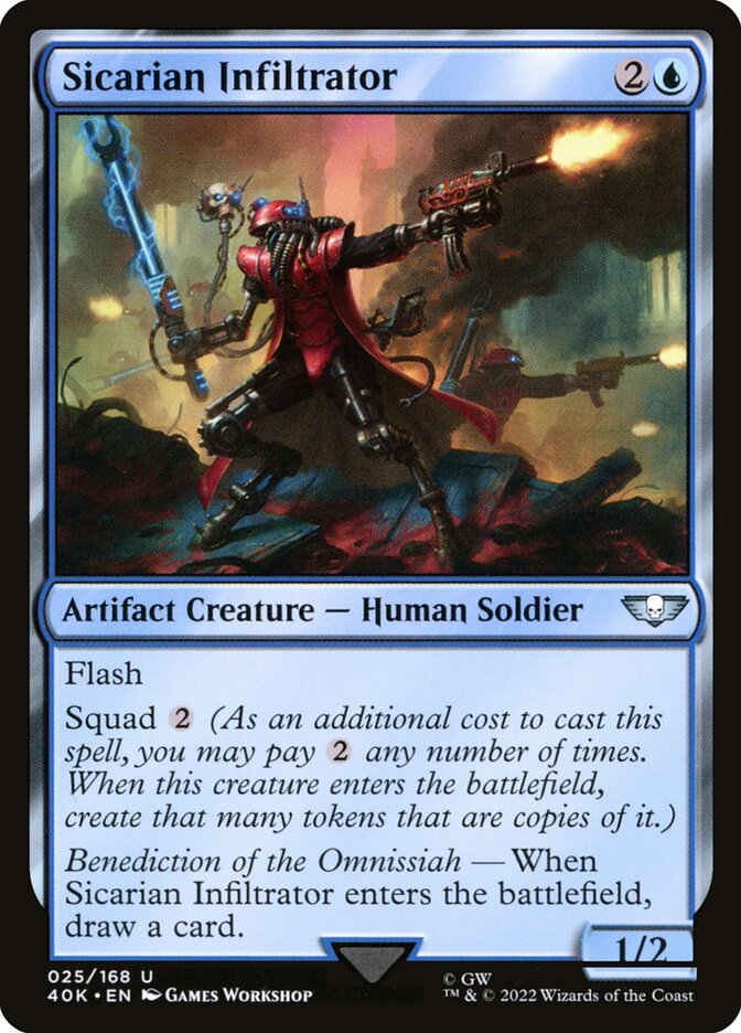 Sicarian Infiltrator 25 (Universes Beyond: Warhammer 40,000)  | Good Games Morley