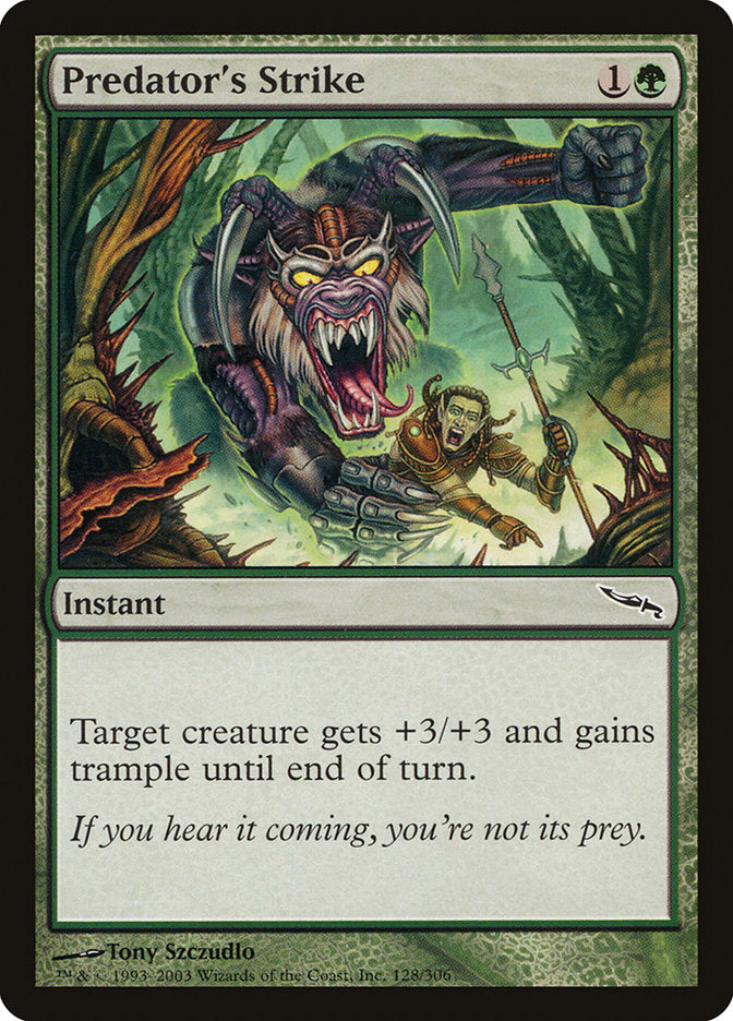 Predator's Strike 128/306 (Mirrodin)  - Foil | Good Games Morley