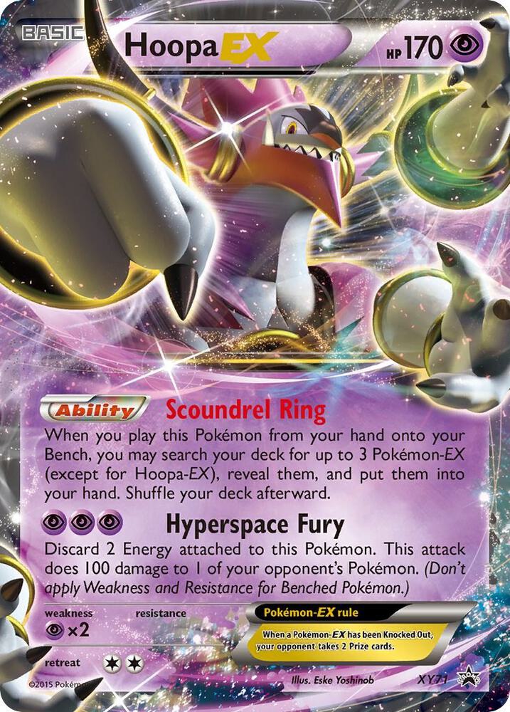 Hoopa EX XY71 (XY Promos)  - Holofoil | Good Games Morley