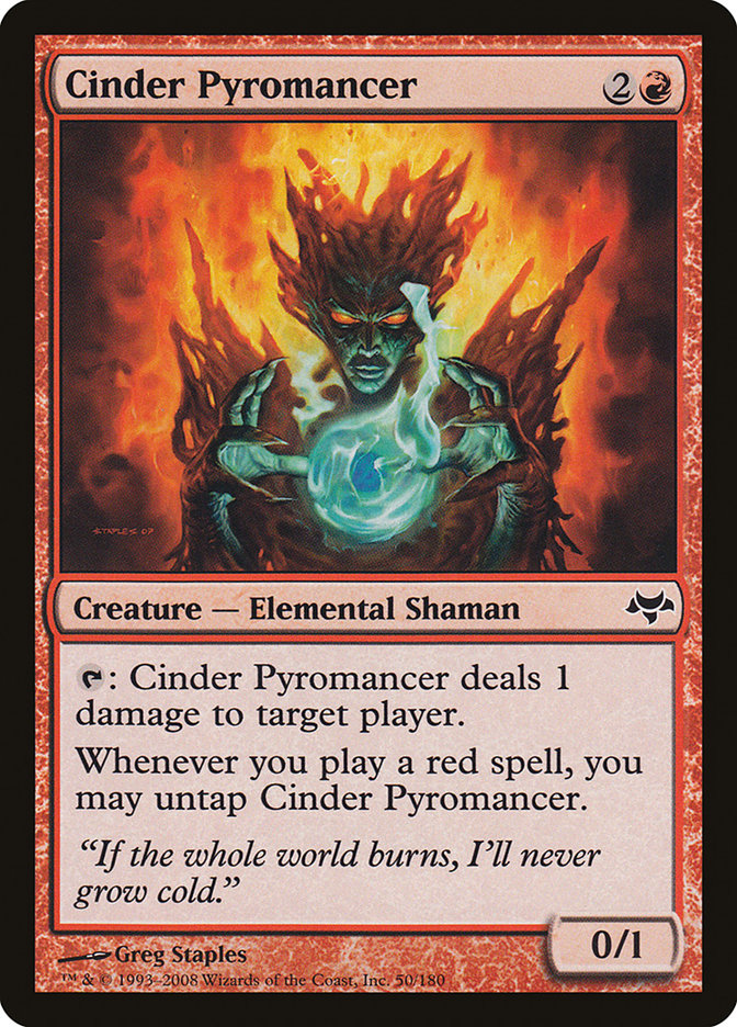 Cinder Pyromancer 50/180 (Eventide)  | Good Games Morley
