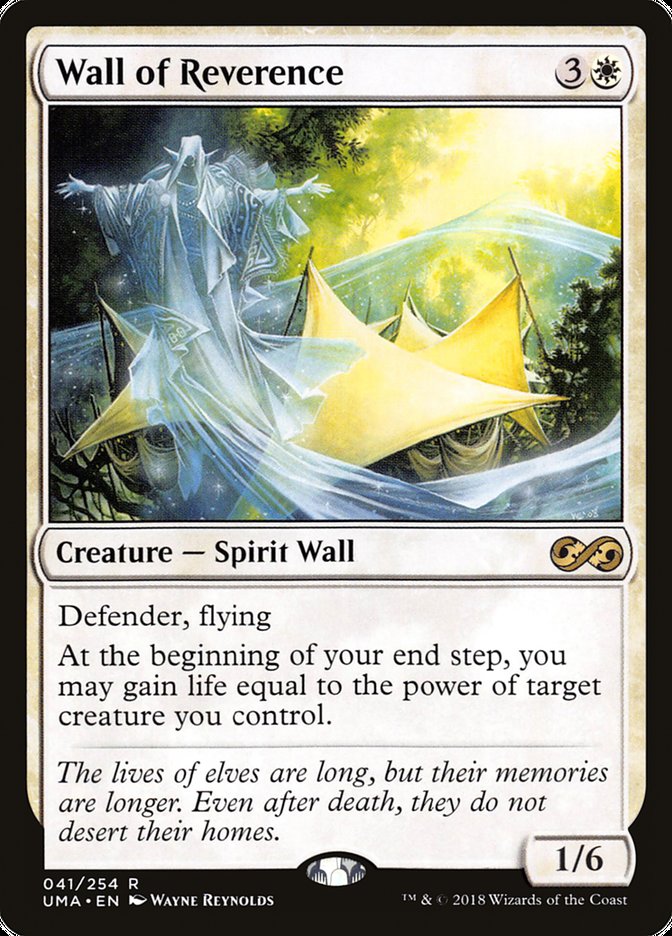 Wall of Reverence 41 (Ultimate Masters)  - Foil | Good Games Morley