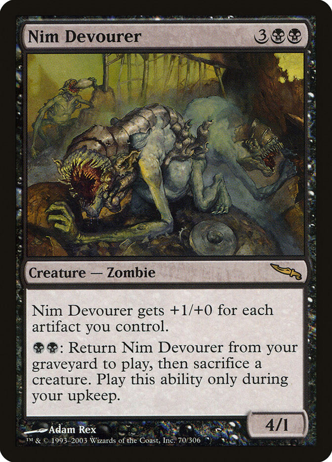 Nim Devourer 70/306 (Mirrodin)  | Good Games Morley