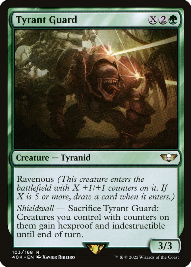 Tyrant Guard 103/617 (Universes Beyond: Warhammer 40,000)  | Good Games Morley