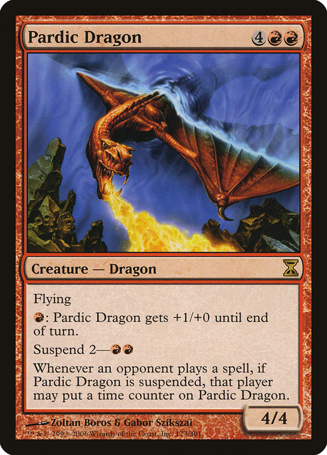 Pardic Dragon 173/301 (Time Spiral)  - Foil | Good Games Morley