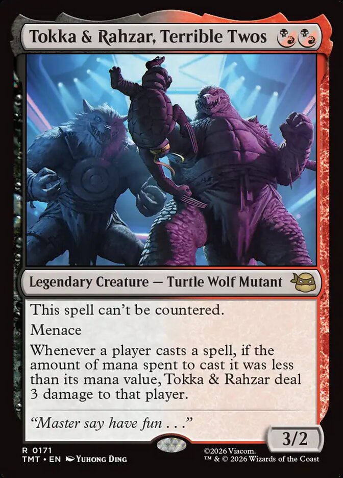 Tokka and Rahzar, Terrible Twos 171/190 (Teenage Mutant Ninja Turtles)  | Good Games Morley