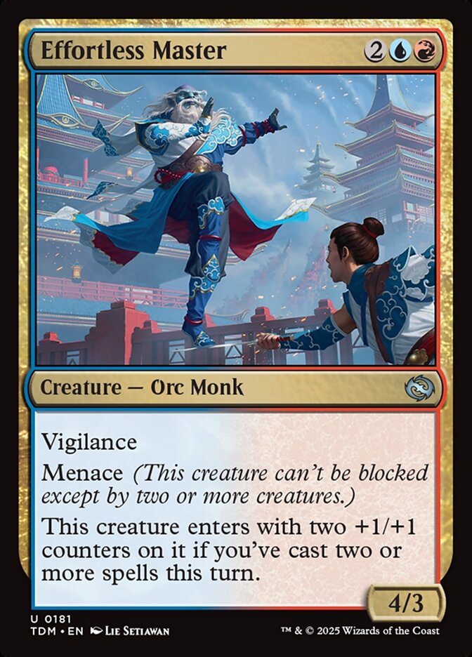 Effortless Master 181 (Tarkir: Dragonstorm)  | Good Games Morley