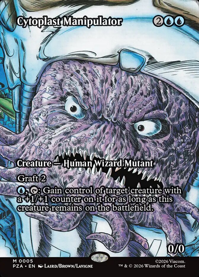 Cytoplast Manipulator 5/20 (Teenage Mutant Ninja Turtles Source Material)  - Borderless Foil | Good Games Morley