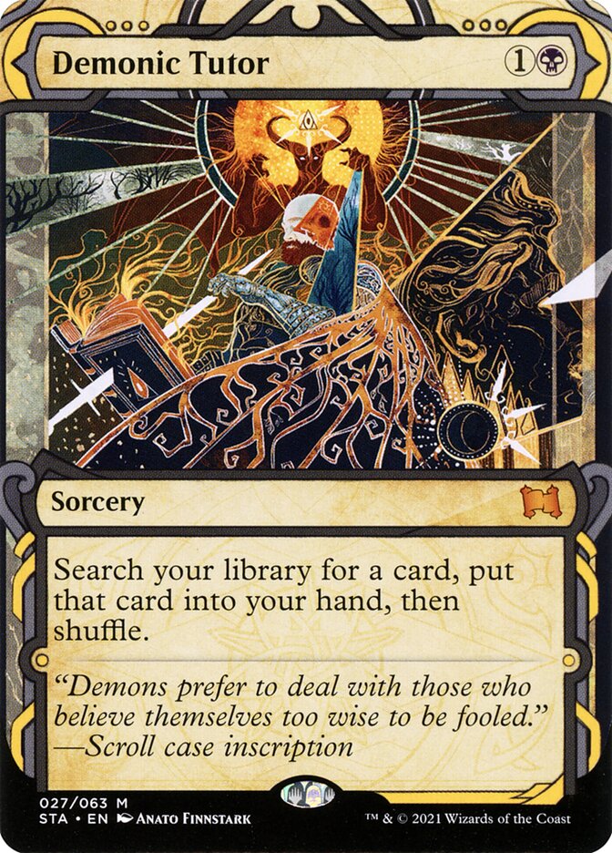Demonic Tutor 27 (Strixhaven: Mystical Archive)  | Good Games Morley