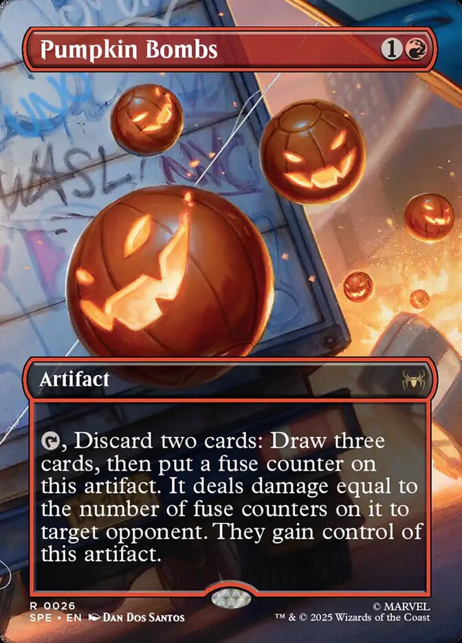 Pumpkin Bombs 26 (Marvel's Spider-Man: Eternal-Legal)  - Borderless | Good Games Morley