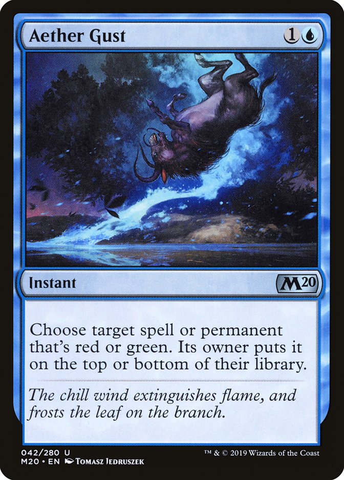Aether Gust 42/280 (Core Set 2020)  - Foil | Good Games Morley