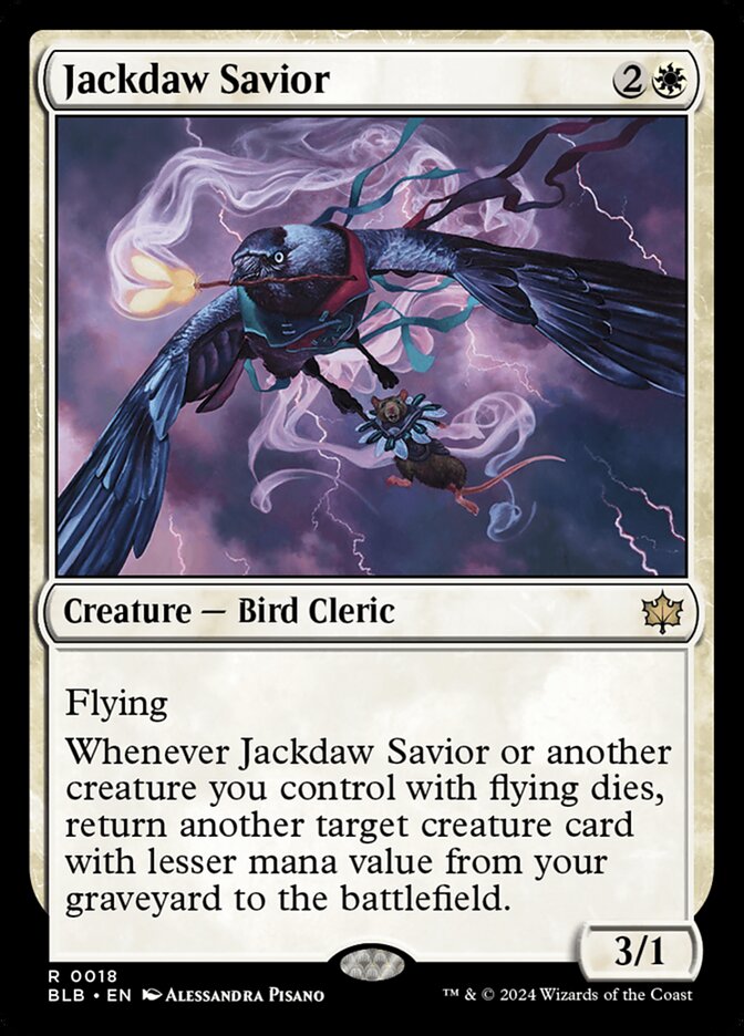 Jackdaw Savior 18 (Bloomburrow)  - Foil | Good Games Morley