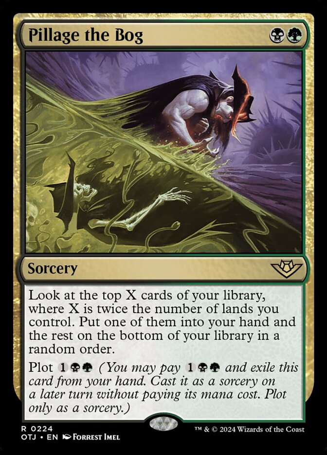 Pillage the Bog 224/286 (Outlaws of Thunder Junction)  - Foil | Good Games Morley