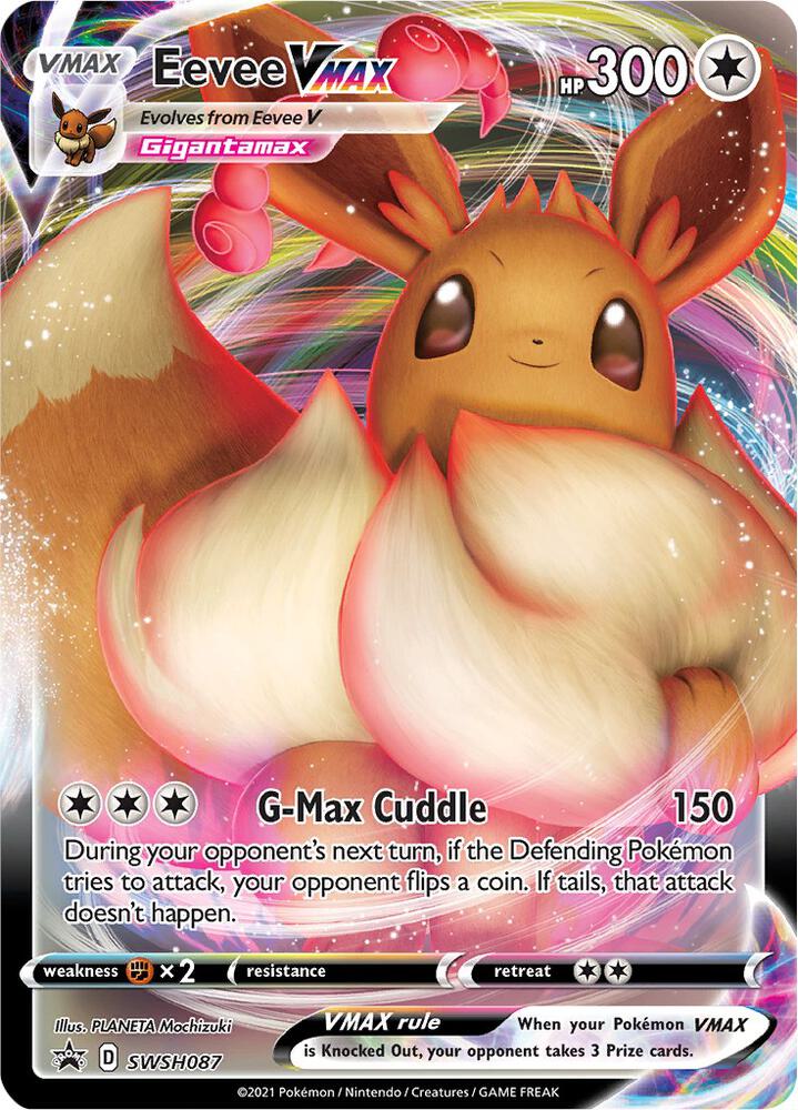 Eevee VMAX SWSH087 (SWSH: Sword & Shield Promo Cards)  - Holofoil | Good Games Morley