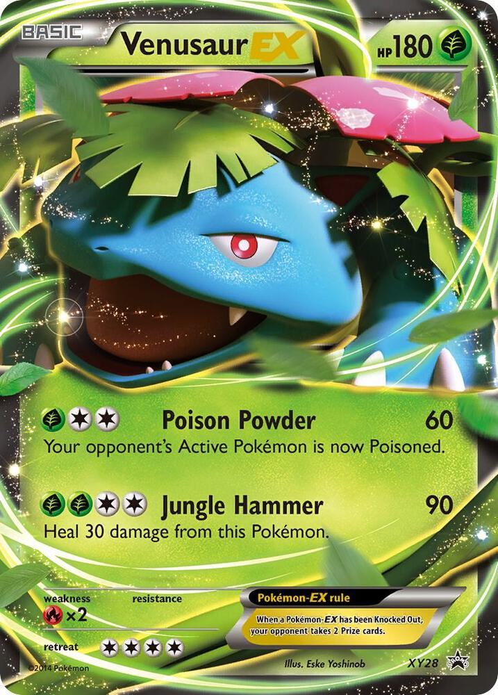 Venusaur EX XY28 (XY Promos)  - Holofoil | Good Games Morley