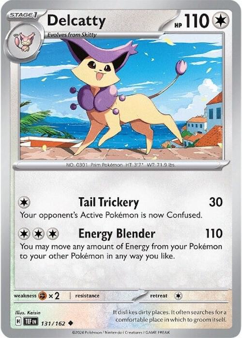 Delcatty 131/162 (SV05: Temporal Forces)  - Reverse Holofoil | Good Games Morley
