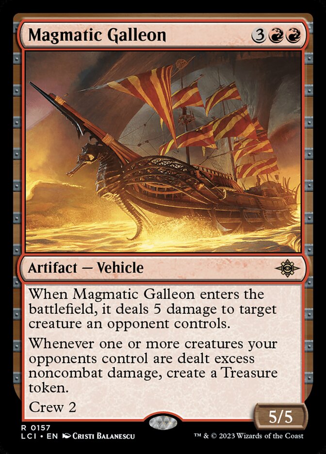 Magmatic Galleon 157/291 (The Lost Caverns of Ixalan)  | Good Games Morley