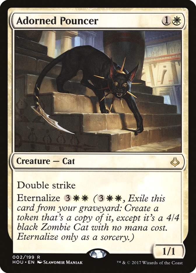 Adorned Pouncer 2/199 (Hour of Devastation)  - Foil | Good Games Morley