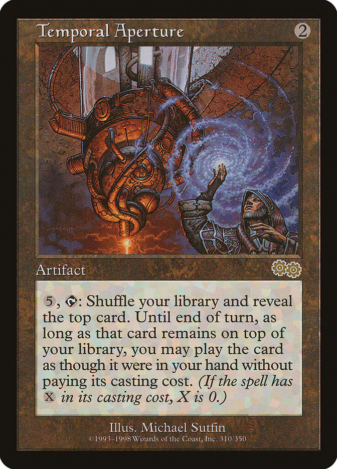 Temporal Aperture 310 (Urza's Saga)  | Good Games Morley