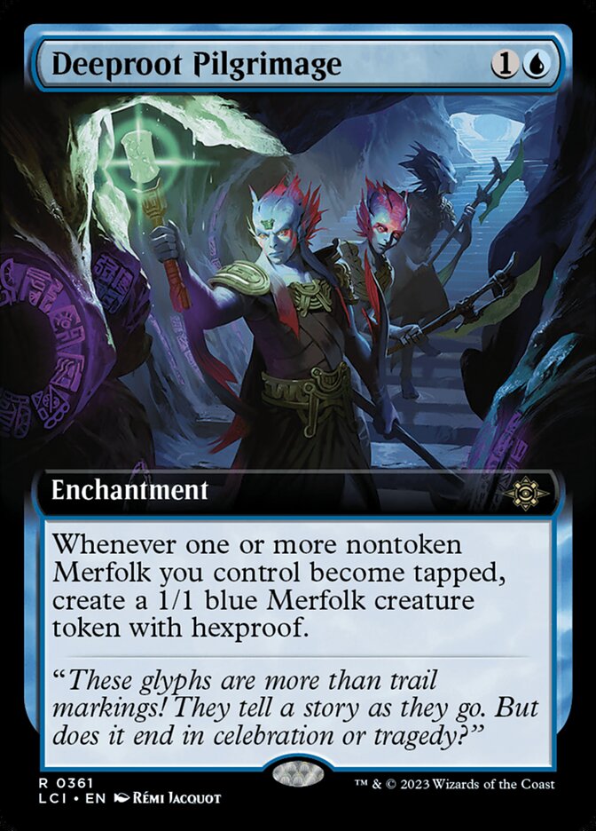 Deeproot Pilgrimage 361/291 (The Lost Caverns of Ixalan)  - Extended Art Foil | Good Games Morley