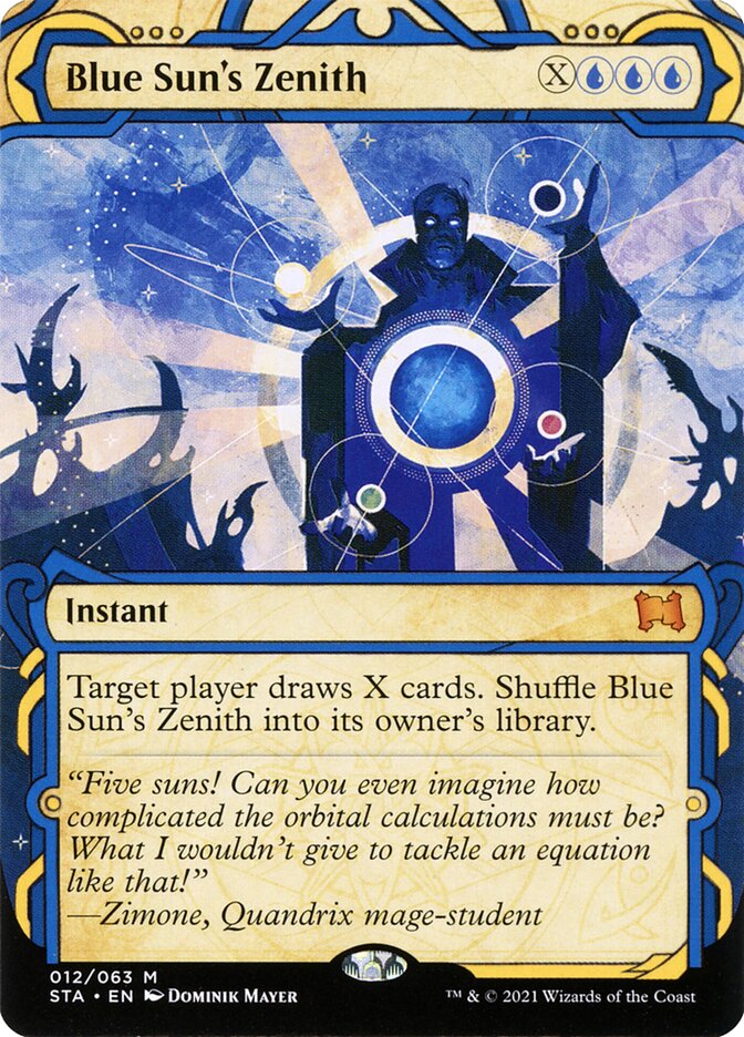 Blue Sun's Zenith 12/63 (Strixhaven: Mystical Archives)  | Good Games Morley