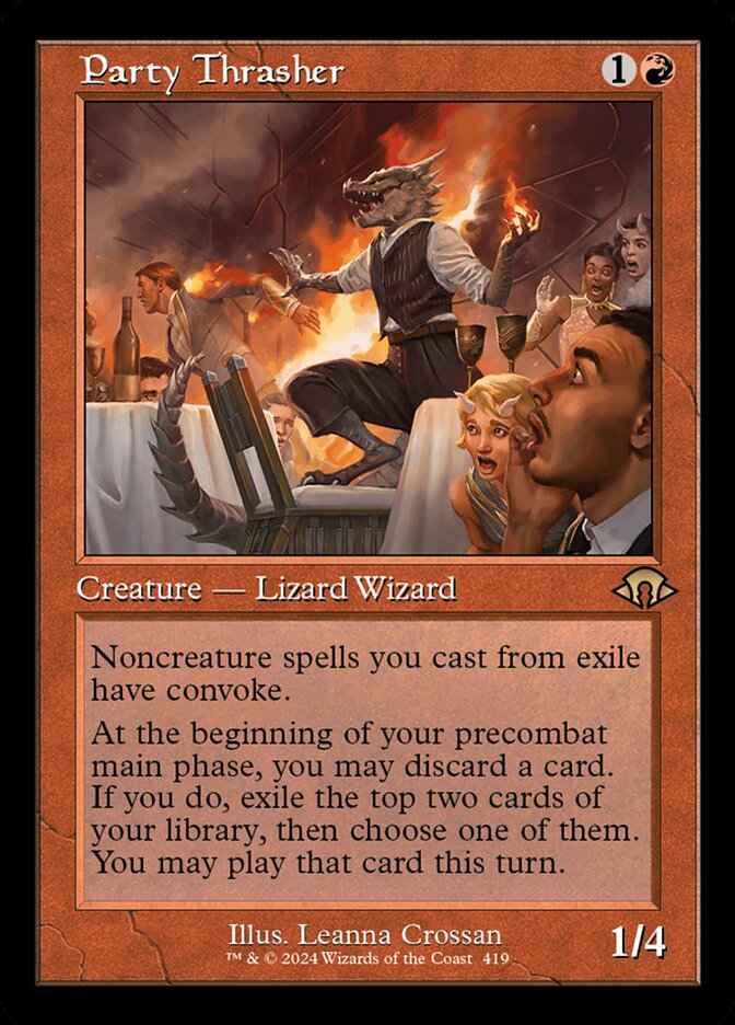 Party Thrasher 419/319 (Modern Horizons 3)  - Retro | Good Games Morley