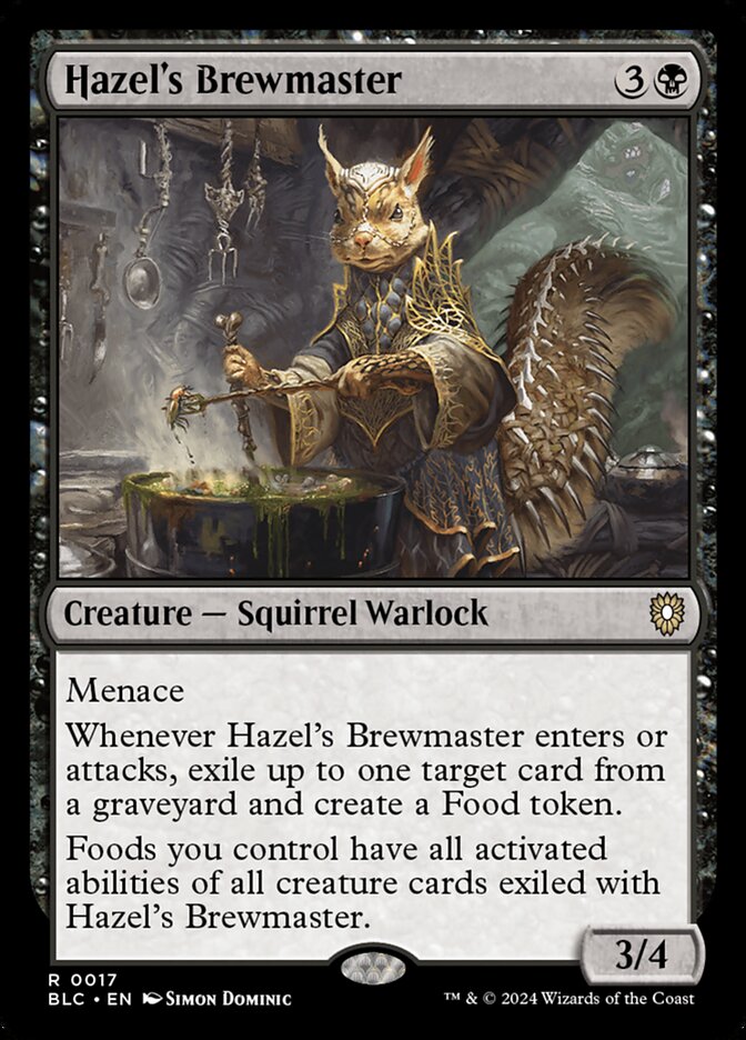 Hazels Brewmaster 17 (Commander: Bloomburrow)  | Good Games Morley
