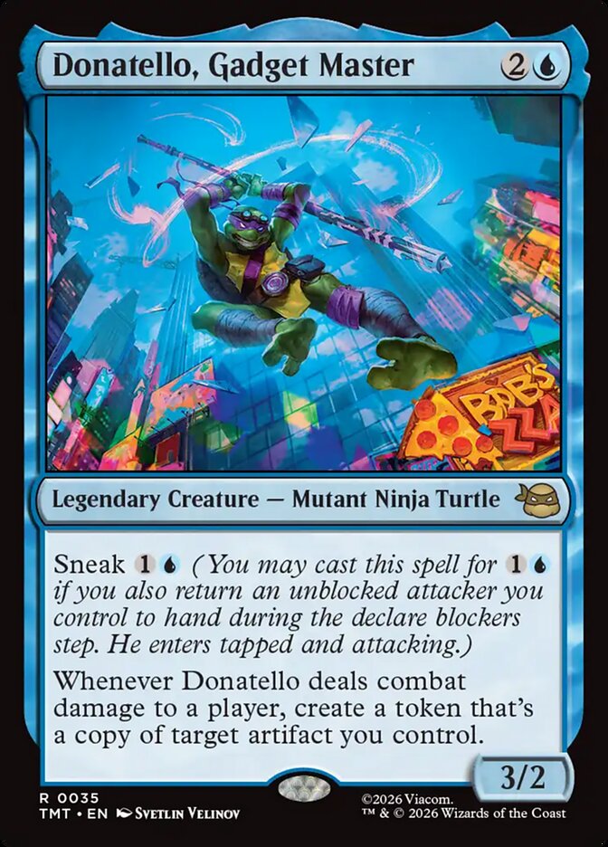 Donatello, Gadget Master 35 (Teenage Mutant Ninja Turtles)  - Foil | Good Games Morley