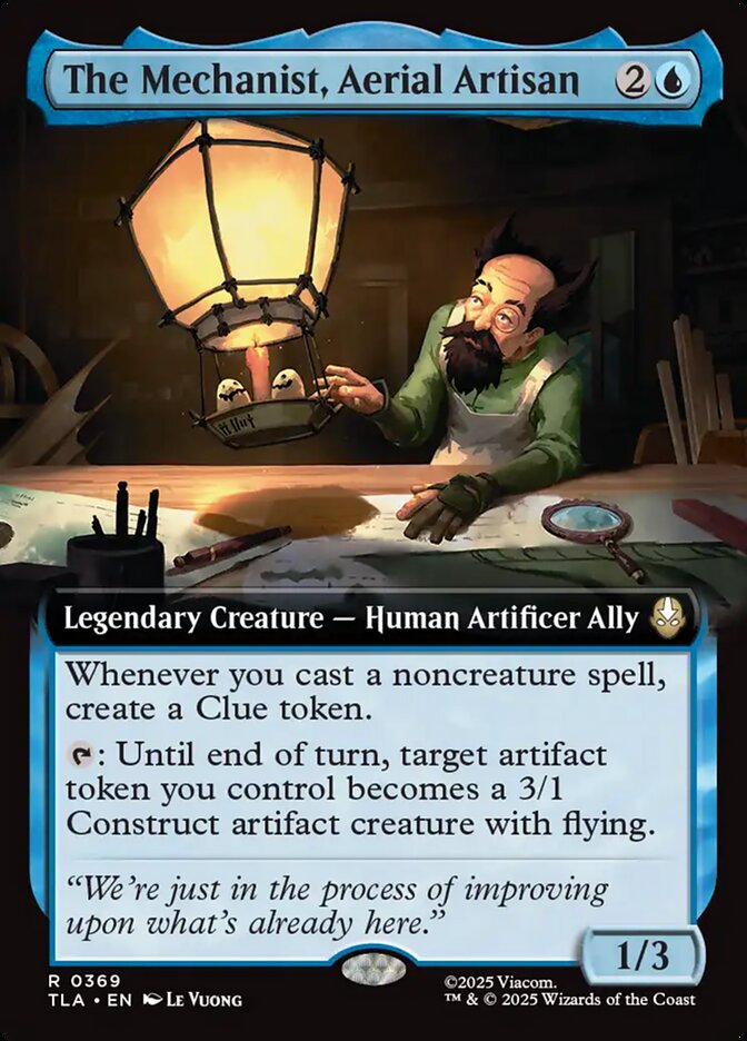 The Mechanist, Aerial Artisan 369 (Avatar: The Last Airbender)  - Extended Art | Good Games Morley