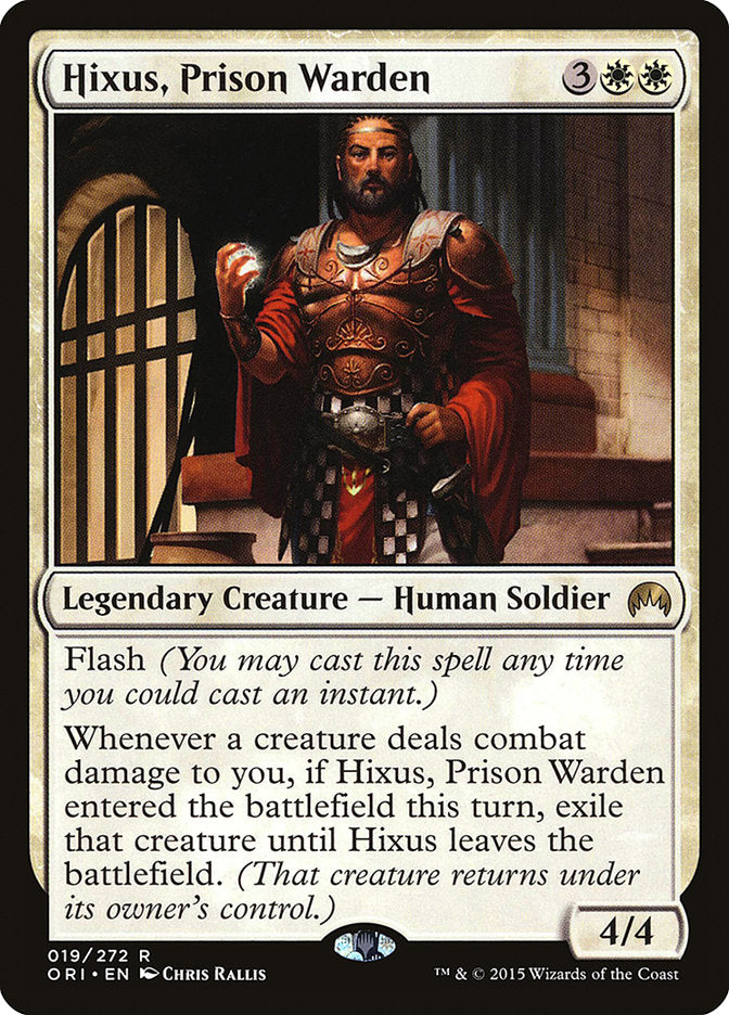 Hixus, Prison Warden 19/272 (Magic Origins)  | Good Games Morley