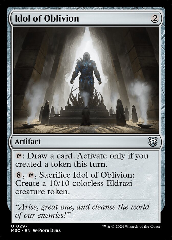 Idol of Oblivion 297/411 (Commander: Modern Horizons 3)  | Good Games Morley
