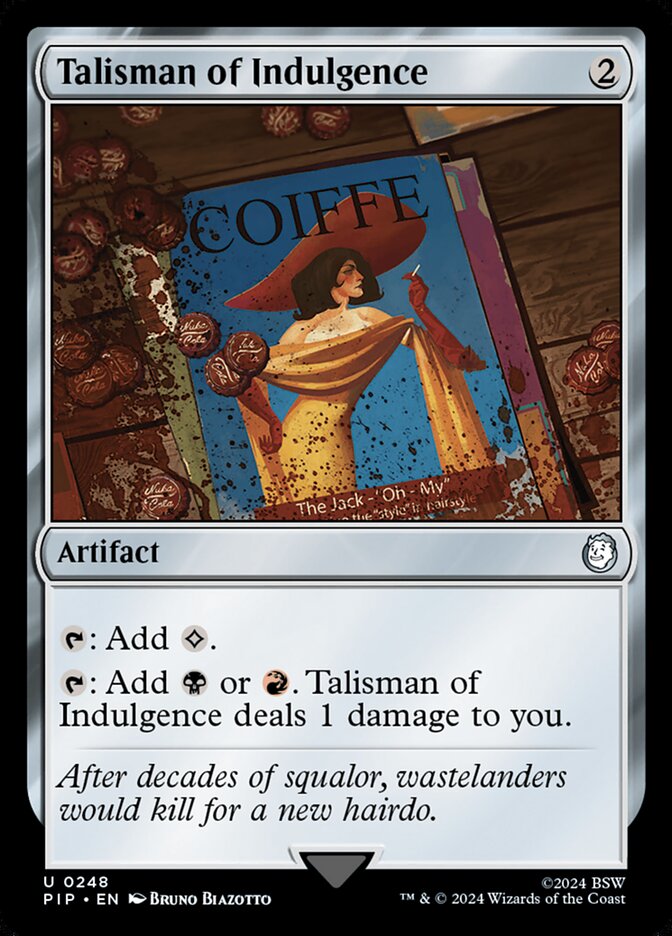 Talisman of Indulgence 248/326 (Universes Beyond: Fallout)  | Good Games Morley