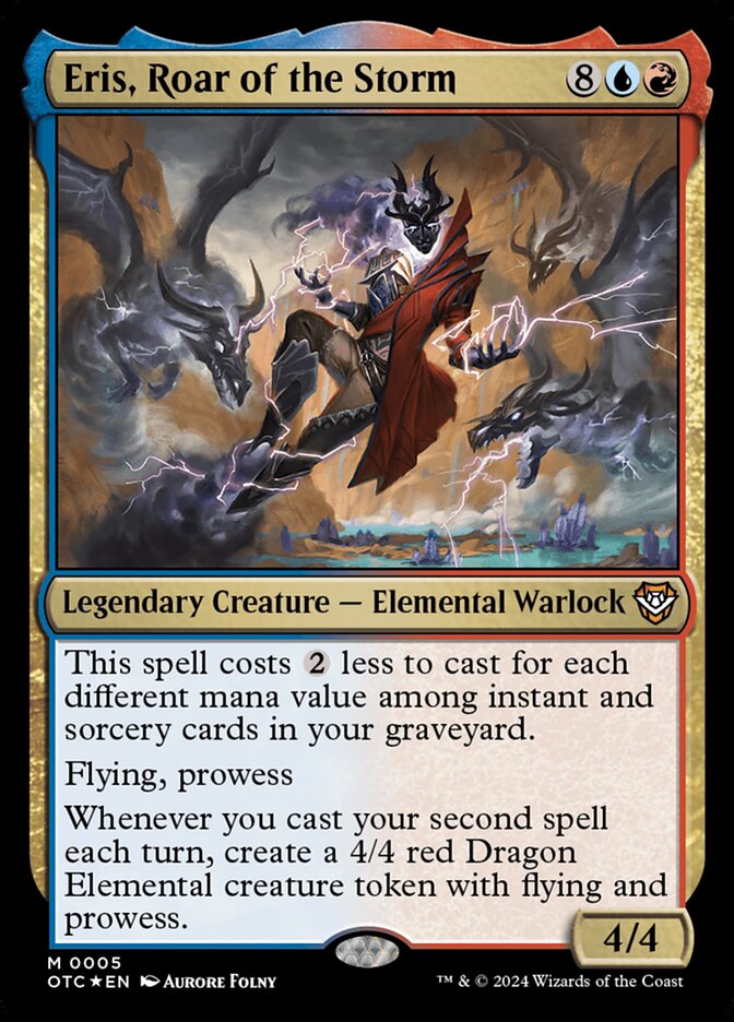 Eris, Roar of the Storm 5/342 (Commander: Outlaws of Thunder Junction)  - Foil | Good Games Morley