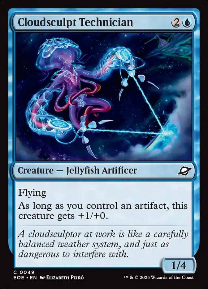 Cloudsculpt Technician 49/276 (Edge of Eternities)  | Good Games Morley