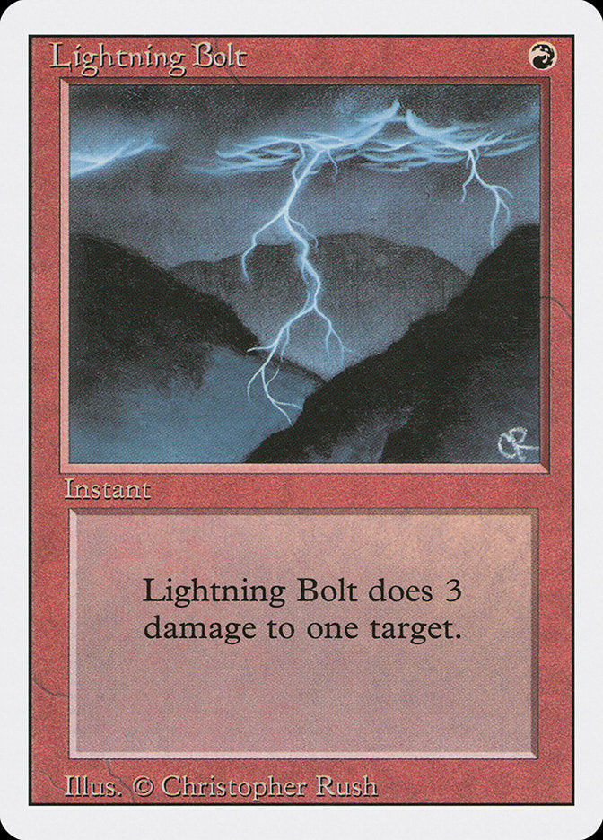 Lightning Bolt 162/306 (Revised Edition)  | Good Games Morley